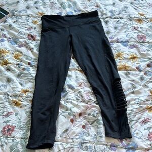 Champion Black Leggings Athletic Fit